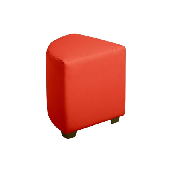 Пуф детский «Марио», 400×400×380 мм, экокожа, цвет красный