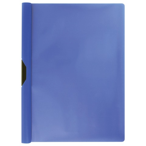 Папка c клипом ERICH KRAUSE "Clipfile" до 30 листов, синяя, 14872