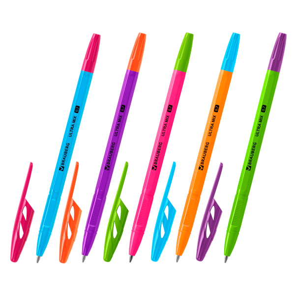 Ручка шариковая BRAUBERG "ULTRA MIX", СИНЯЯ, узел 0,7 мм, чернила ГЕРМАНИЯ, наконечник ШВЕЙЦАРИЯ Ручка шариковая BRAUBERG "ULTRA MIX", СИНЯЯ, узел 0,7 мм, чернила ГЕРМАНИЯ, наконечник ШВЕЙЦАРИЯ