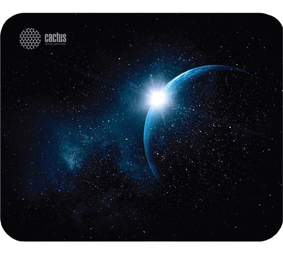 Коврик для мыши CACTUS Space, 220x180x2 мм, CS-MP-P04XS