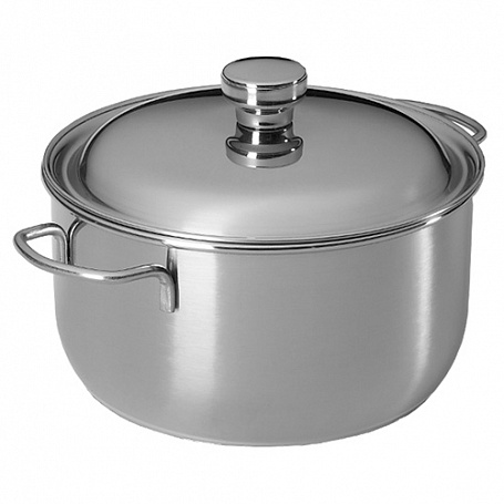 Кастрюля 3,0 л., классика арт.С-371 АША. Материал: Нержавеющая сталь 18/10. Толщина дна: 0,8 мм. Тол