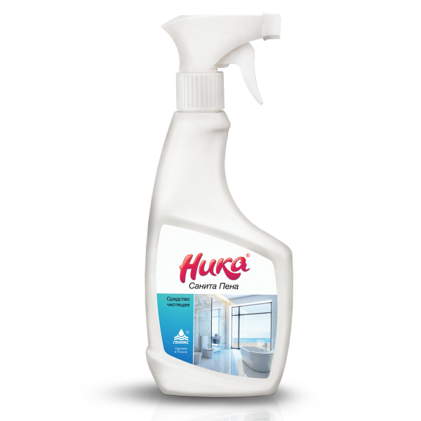 Чистящее средство для сантехники НИКА 500мл "Санита Пена", распылитель