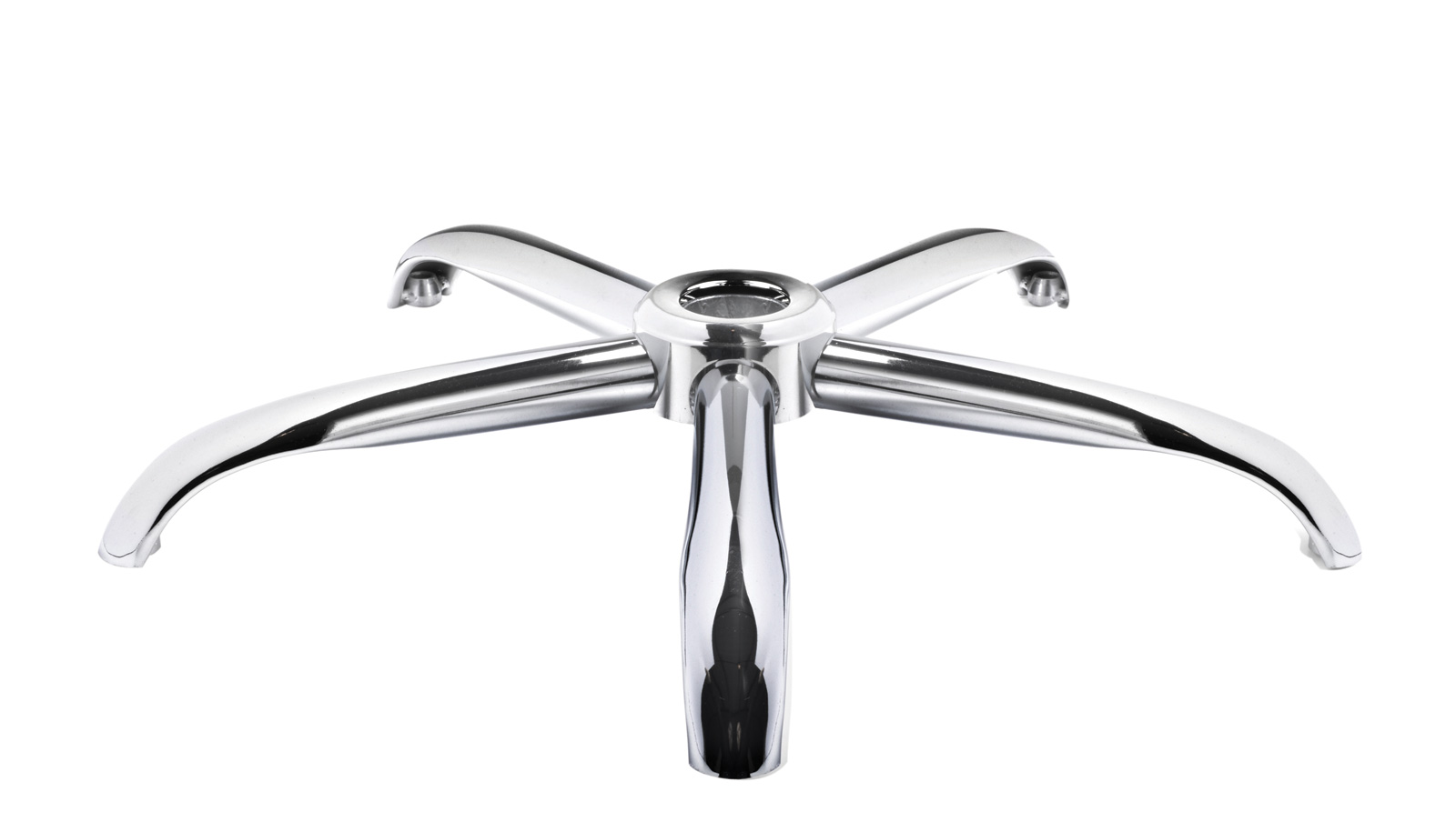 Пятилучие хромированное для кресла 