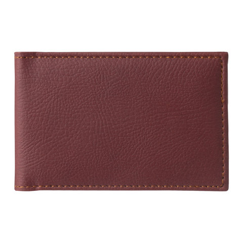 Визитница/кредитница однорядная BRAUBERG "Favorite", под клас.кожу,на 24 карты, застежка, кор,232292