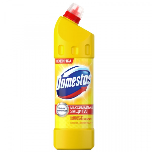 Чистящее средство DOMESTOS (Доместос) 1л  "Лимонная свежесть", гель
