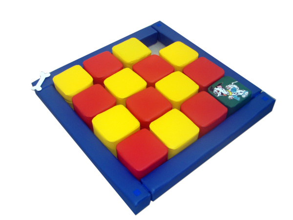 Игровой модуль "Пятнашки" (игровое поле 100*100) -1шт, фишки -15шт.