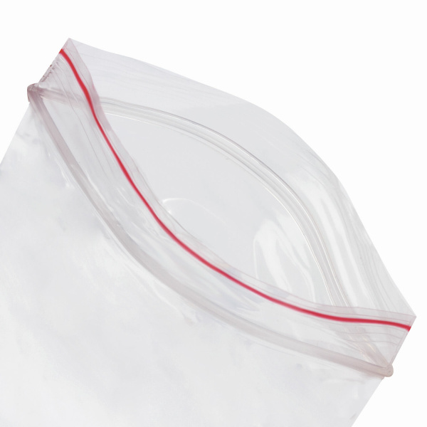 Пакеты с замком ZIP LOCK "зиплок", комплект 100 шт., 100х100мм, ПВД, толщ. 35 микр, BRAUBERG, 606210