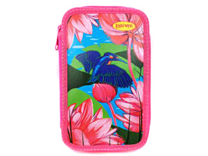 Пенал 2 отделения 115/195/40 ТМ "Лимпопо" "Полет колибри" арт. LPR0121