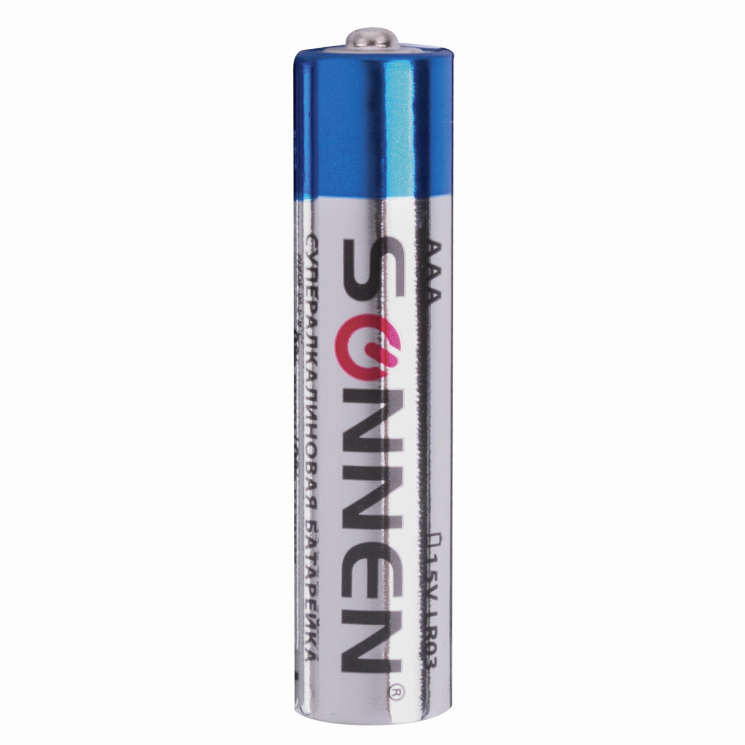 Батарейки SONNEN Super Alkaline, AAA (LR03, 24А), алкалиновые, мизинчиковые