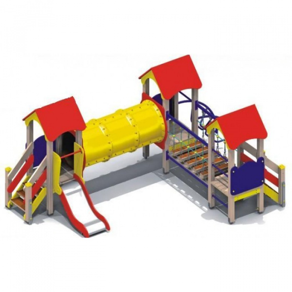 Детский игровой комплекс (3-7 лет) 5110х3300 мм, Н=2270мм