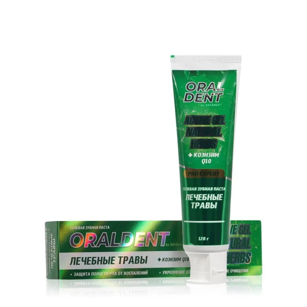 Defance ЗП компл Oraldent Active Gel Herbs 120г
