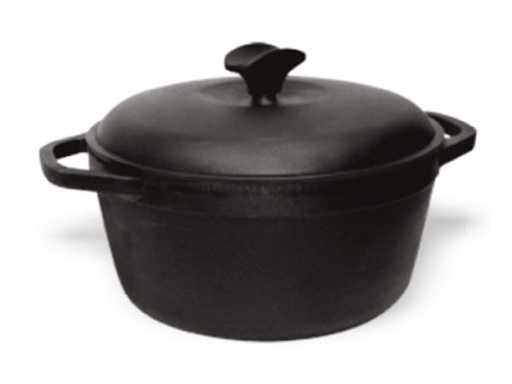 Кастрюля 230*100 3л с крышкой эмал.покрытие чугун ЭМ К 2310