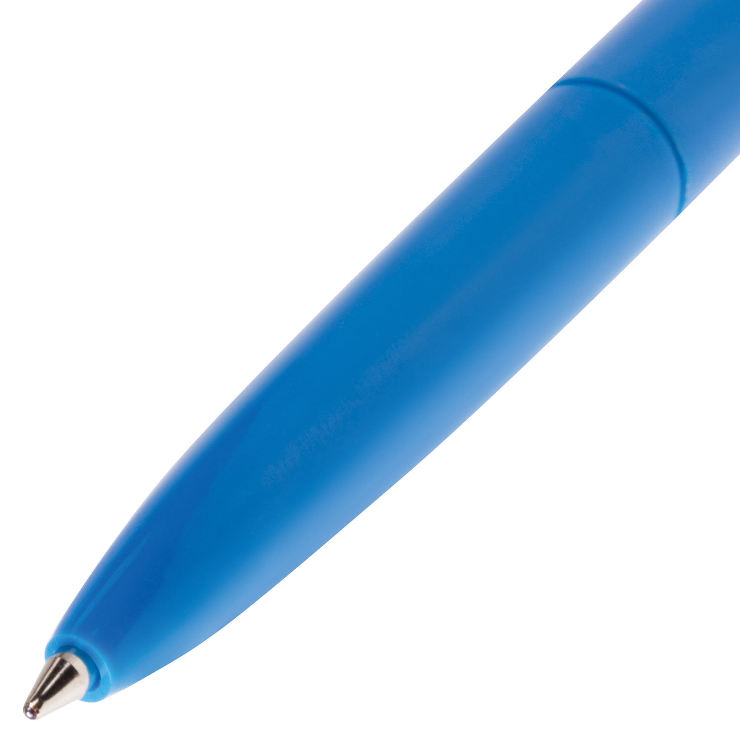 Ручка шариковая BRAUBERG автомат., цв. корп. ассорти, в дисплее, арт. 140891, синяя