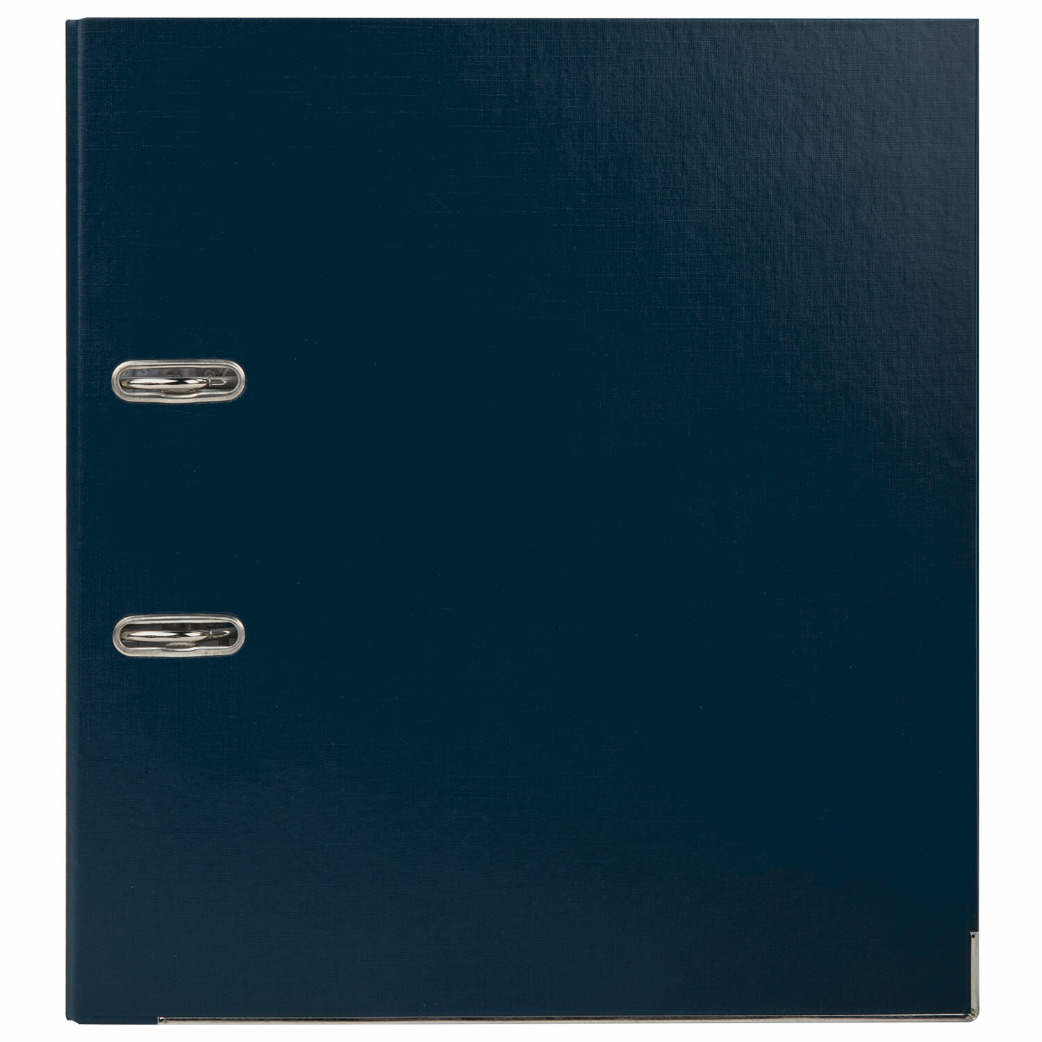 Папка-регистратор BRAUBERG с покрытием из ПВХ, 80 мм, с уголком, синяя (удвоеннный срок службы)