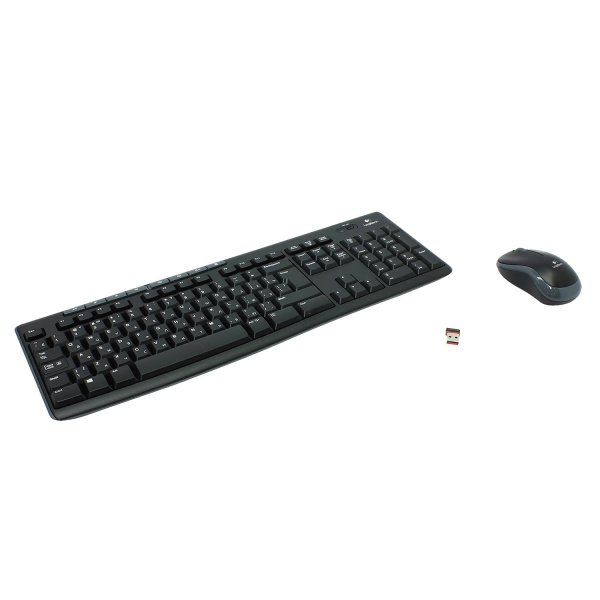 Набор беспроводной LOGITECH Wireless Combo MK270,клавиатура, мышь 2кноп+1к-кнопка, черн, (920-004518
