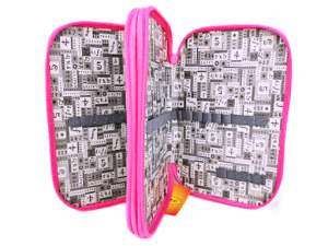 Пенал 2 отделения 115/195/40 ТМ "Лимпопо" "Полет колибри" арт. LPR0121