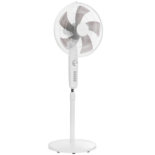 Вентилятор Aceline SFJX-1650W32 белый (напольный, 45 Вт, скоростей - 4 шт, диаметр лопастей - 43 см)