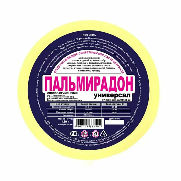 Чистящее средство ПАЛЬМИРА-ДОН 420г, паста, ш/к 11591