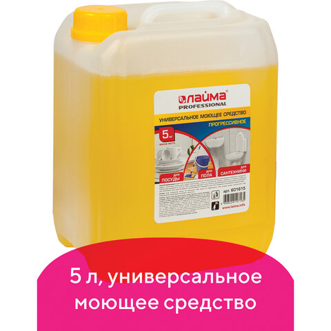 Средство моющее универсальное ЛАЙМА PROFESSIONAL 5кг, (аналог ПРОГРЕСС) 601615 