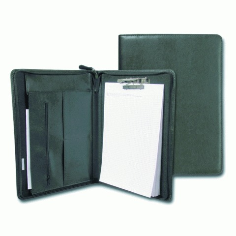 Папка из кожзама на молнии 8-059