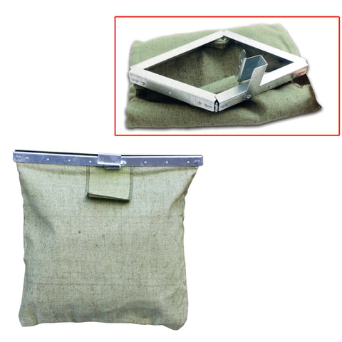 Сумка инкассаторская 400х400мм (брезент)