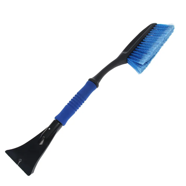 Щетка для снега Spinamp,Clean Techno, съемный скребок для льда, 58 см, pixel grey