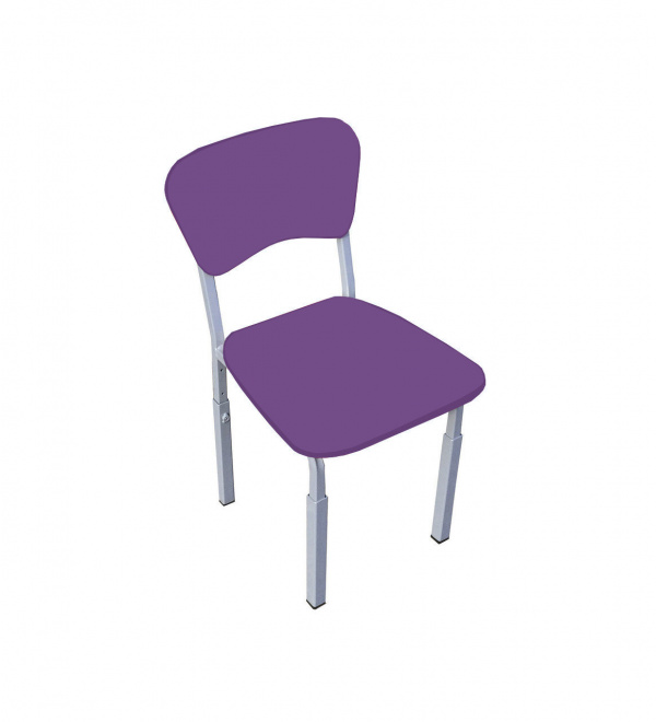 Стул детский регулируемый "Крепыш-2" цветной г.р.1-3 (260-340) желтый