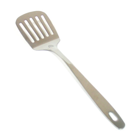 Лопатка поварская Roal перфорированная металлическая