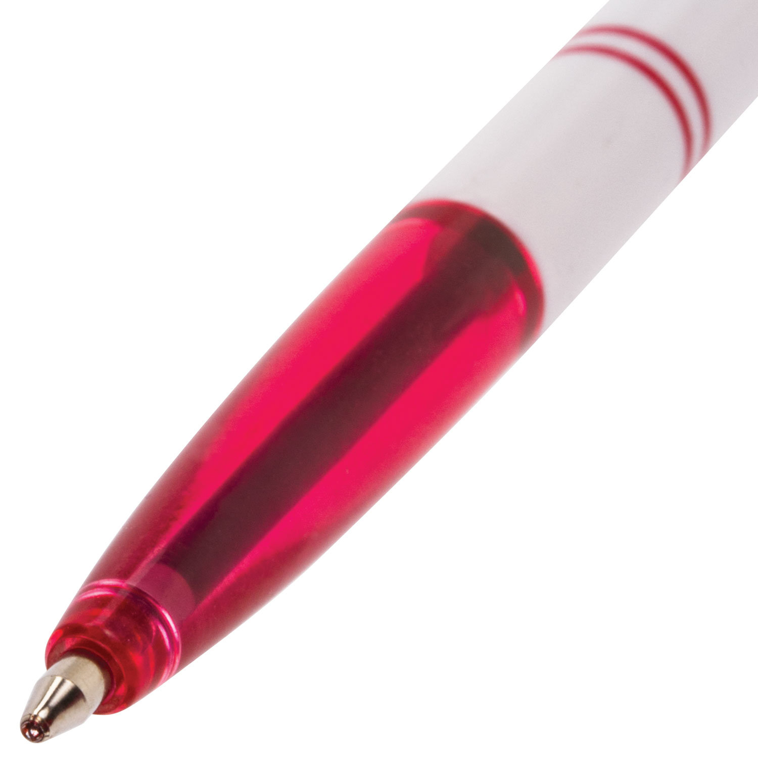 Ручка шариковая BRAUBERG офисная арт.140892, красная