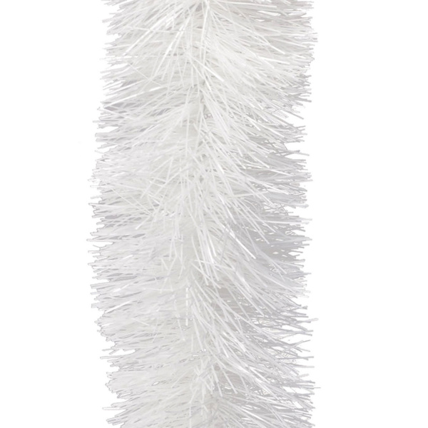 Мишура 1 штука, диаметр 70мм, длина 2м, белая, ш/к 71710