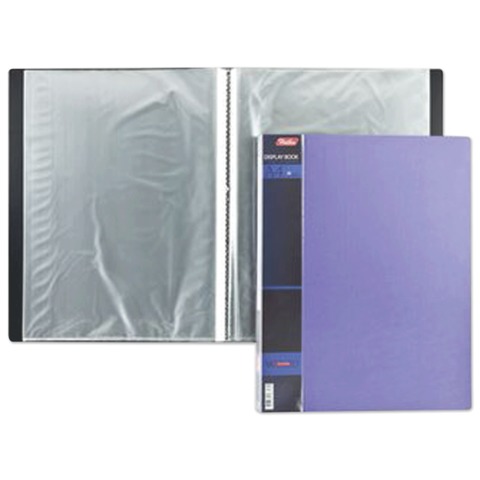 Папка 40 вкладышей HATBER, "WOOD-фиолетовая", 0,9 мм, 40AV4 02220, V168189