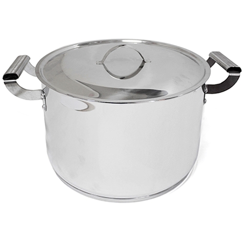 Кастрюля (нержав.) 20,0 л., с 1-м дном, сварная арт.1С-2069 АША