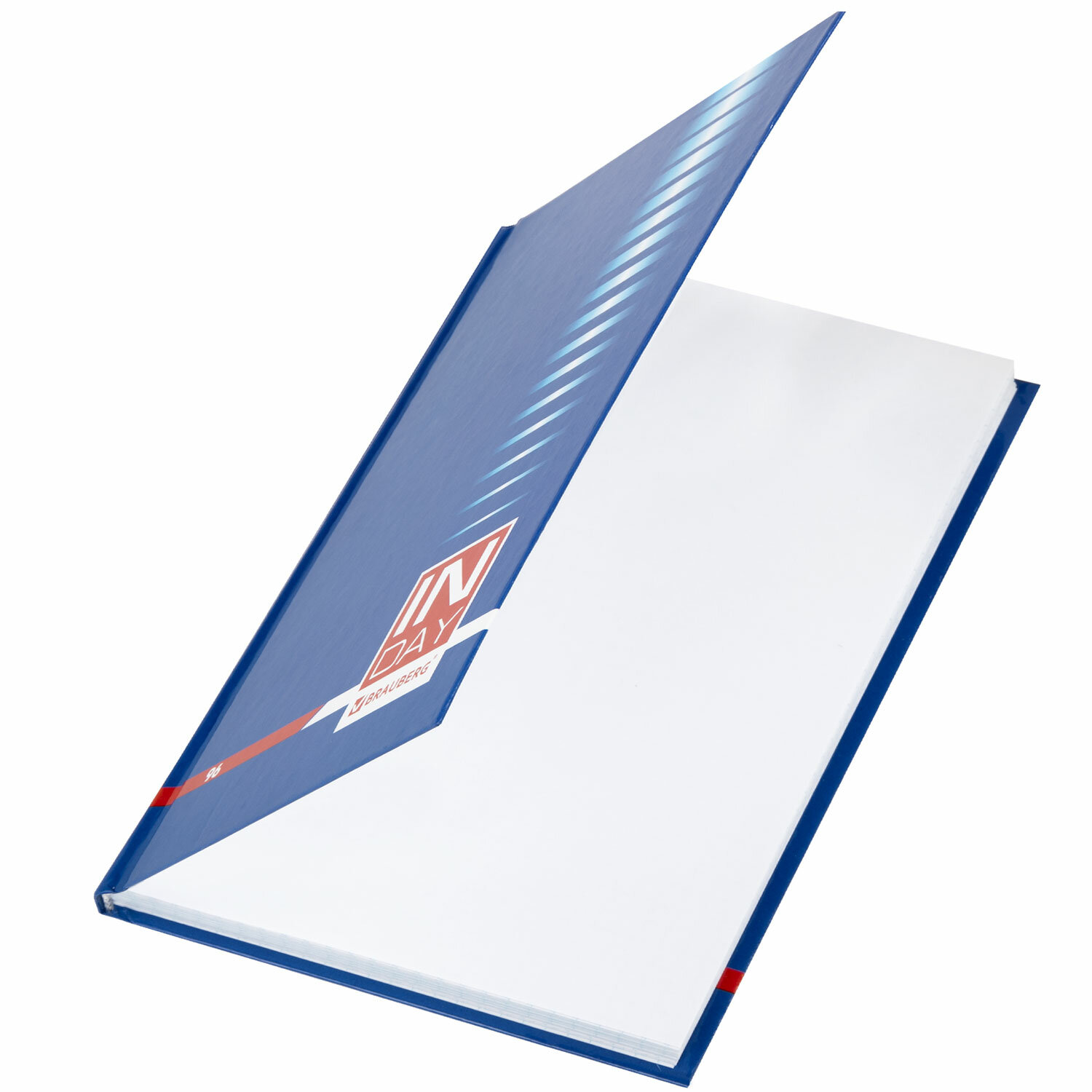Блокнот Notebook BRAUBERG, A5, 135*206мм, "INDEX", синий, тв. лам. обложка, 96л., 121929