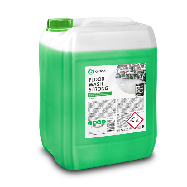 Щелочное средство для мытья пола Grass "Floor wash strong" 21кг