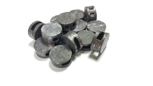 Пломба свинцовая диам. 10мм, выс. 7мм, упаковка 5кг (1250шт), 41677/90007