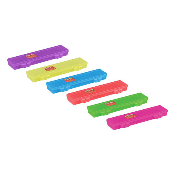 Пенал-футляр для кистей Гамма, 350*90*35мм, пластик, ассорти, 346407