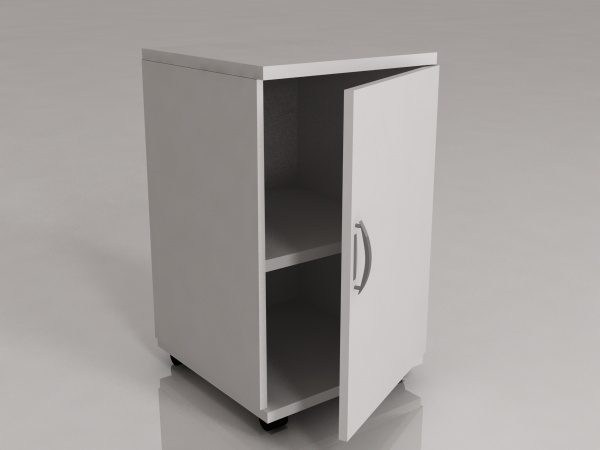 Тумба прикроватная ТП 1/04 на колесах (дверка). Размеры: 450*450*700мм