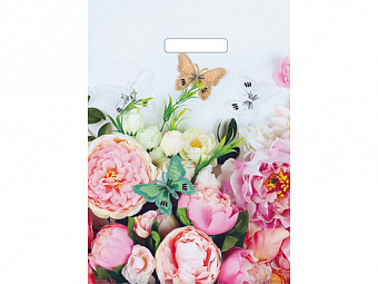 Пакет ПЭ с вырубной ручкой 29х40 (35) (Экспозиция) Россия