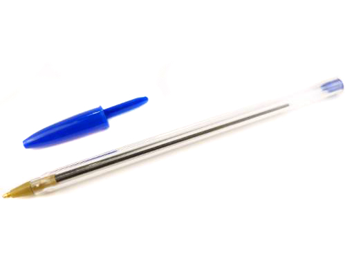 Ручка ТМ "BIKSON" шариковая прозрачный корпус арт. BN0463