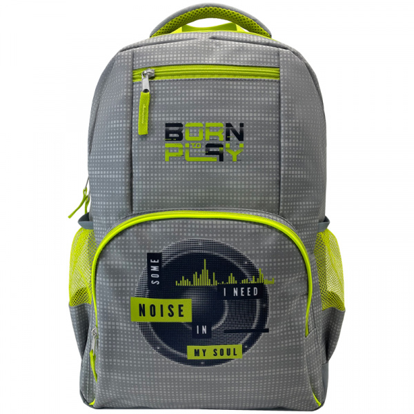 Рюкзак ArtSpace School "Some noise", 44*31*16см, 1 отделение, 4 кармана, уплотненная спинка Uni_1773