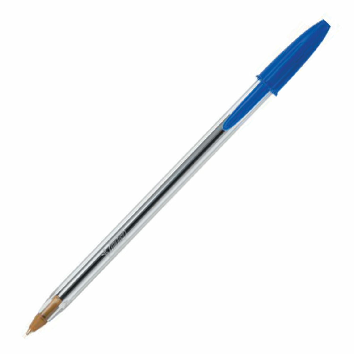 Ручка шариковая BIC CRISTAL корпус прозрач. син. детали, синяя