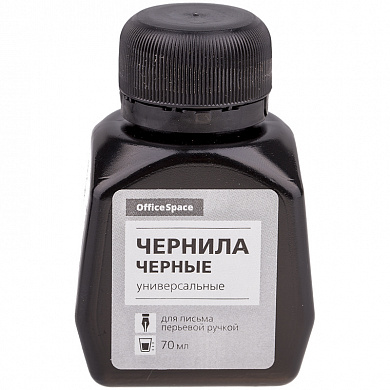 Чернила OfficeSpace черные, 70мл