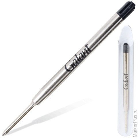 Стержень шариковый GALANT (тип PARKER), 0,7мм, 170155, черный