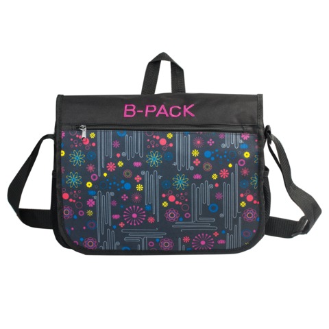 Сумка на ремне BRAUBERG B-PACK (Би-Пак) ст.класс/студ, дев. "Flowers field" (Поле),37*27*12см,224277 Сумка на ремне BRAUBERG B-PACK (Би-Пак) ст.класс/студ, дев. "Flowers field" (Поле),37*27*12см,224277