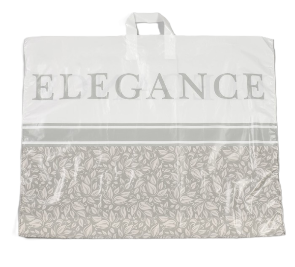 Пакет с петлевой ручкой ПНД, 55х70 см, "Изысканный беж", 50 мкм, н00112815