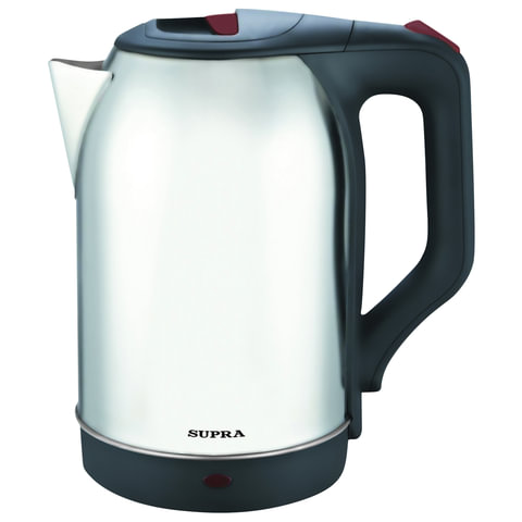 Чайник SUPRA KES-2230, закрытый нагр.элемент, объем 2,2л, мощн. 2200Вт, сталь