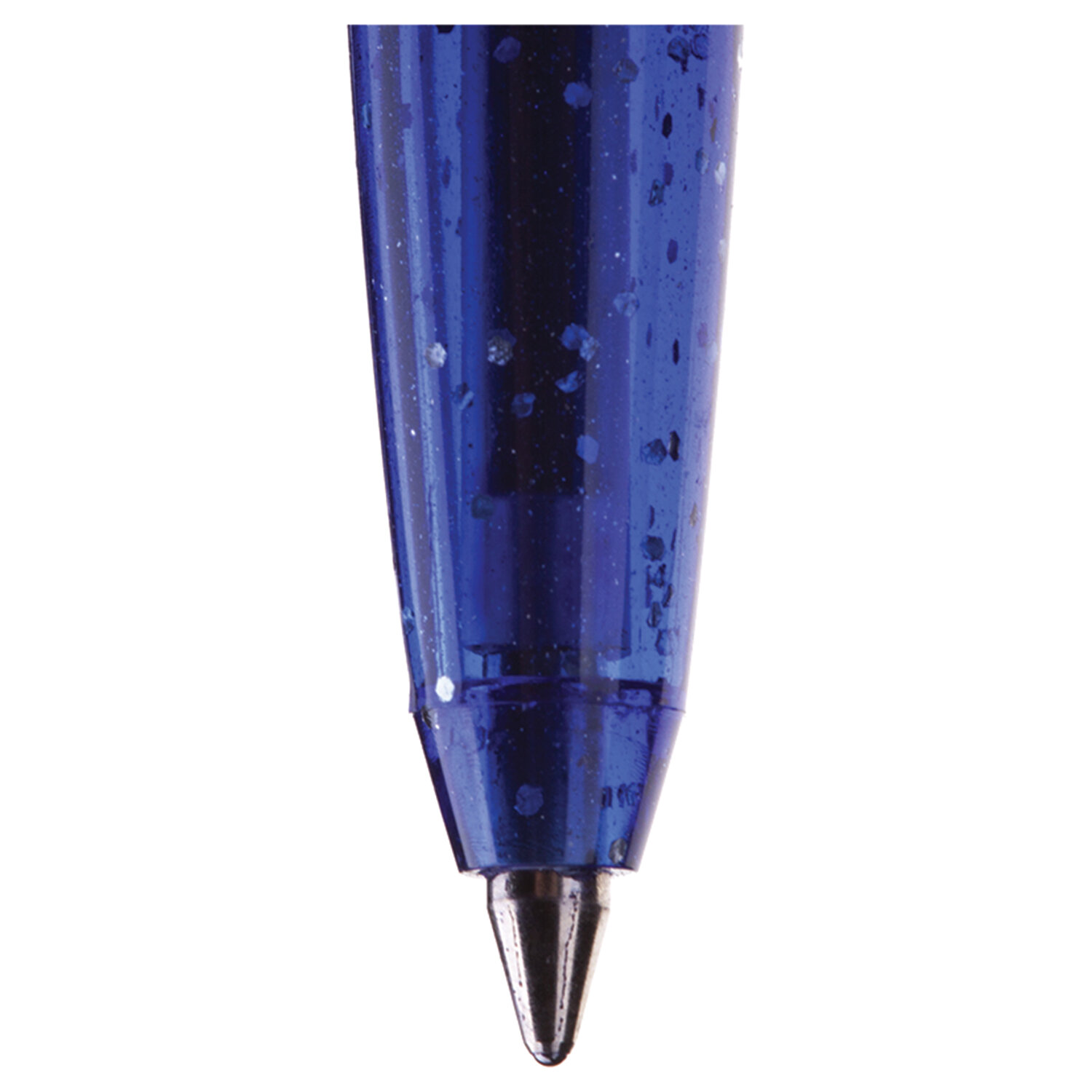 Ручка шариковая СТАММ "Южная ночь", на масляной основе, корпус тониров. синий, 0,7 мм, РК21, синяя