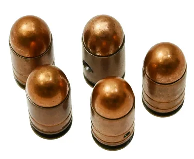 Макет массогабаритного патрона 9-мм к пм