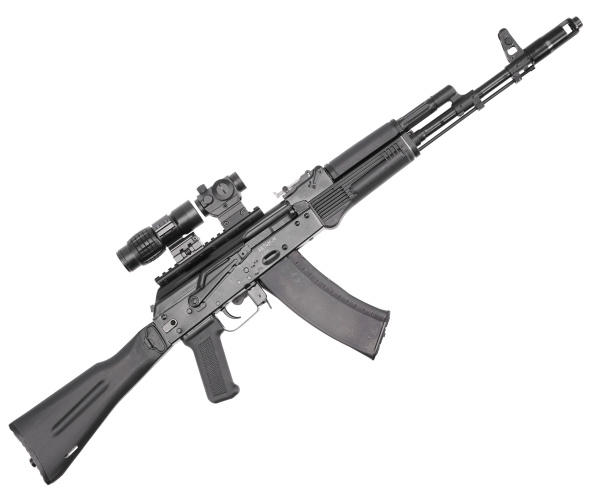 Макет автомата Калашникова со стволом-болванкой ММГ-АК74М М (ИЖ-184), разборный