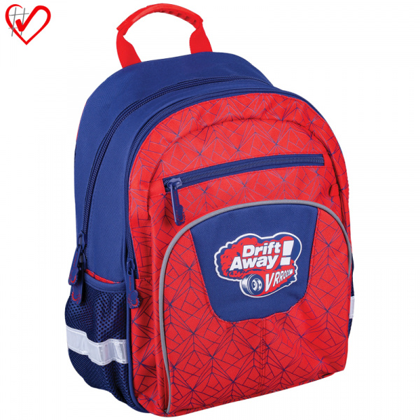 Рюкзак детский Berlingo "Drift away" 34,5*26*14см, 2 отделения, 4 кармана, уплотненная спинка RU0458